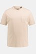 T-Shirt, Basic, Halbarm, V-Ausschnitt, Flammjersey, bis 8 XL