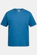 T-Shirt, Basic, Halbarm, V-Ausschnitt, Flammjersey, bis 8 XL