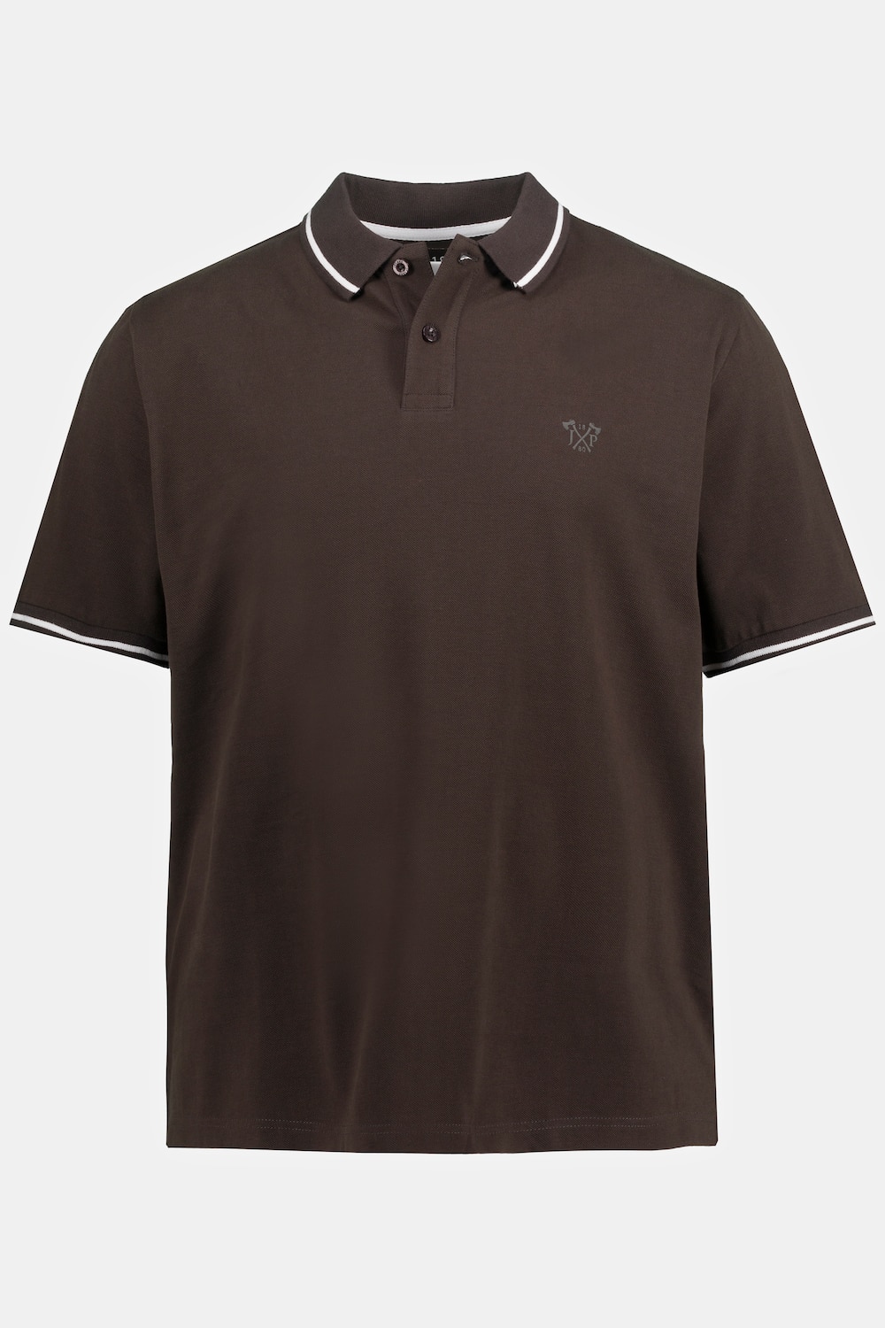 Poloshirt, Große Größen, Herren, braun, Größe: LT, Baumwolle, JP1880