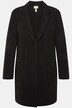 Eco Cotton Textured Button Front Long Blazer