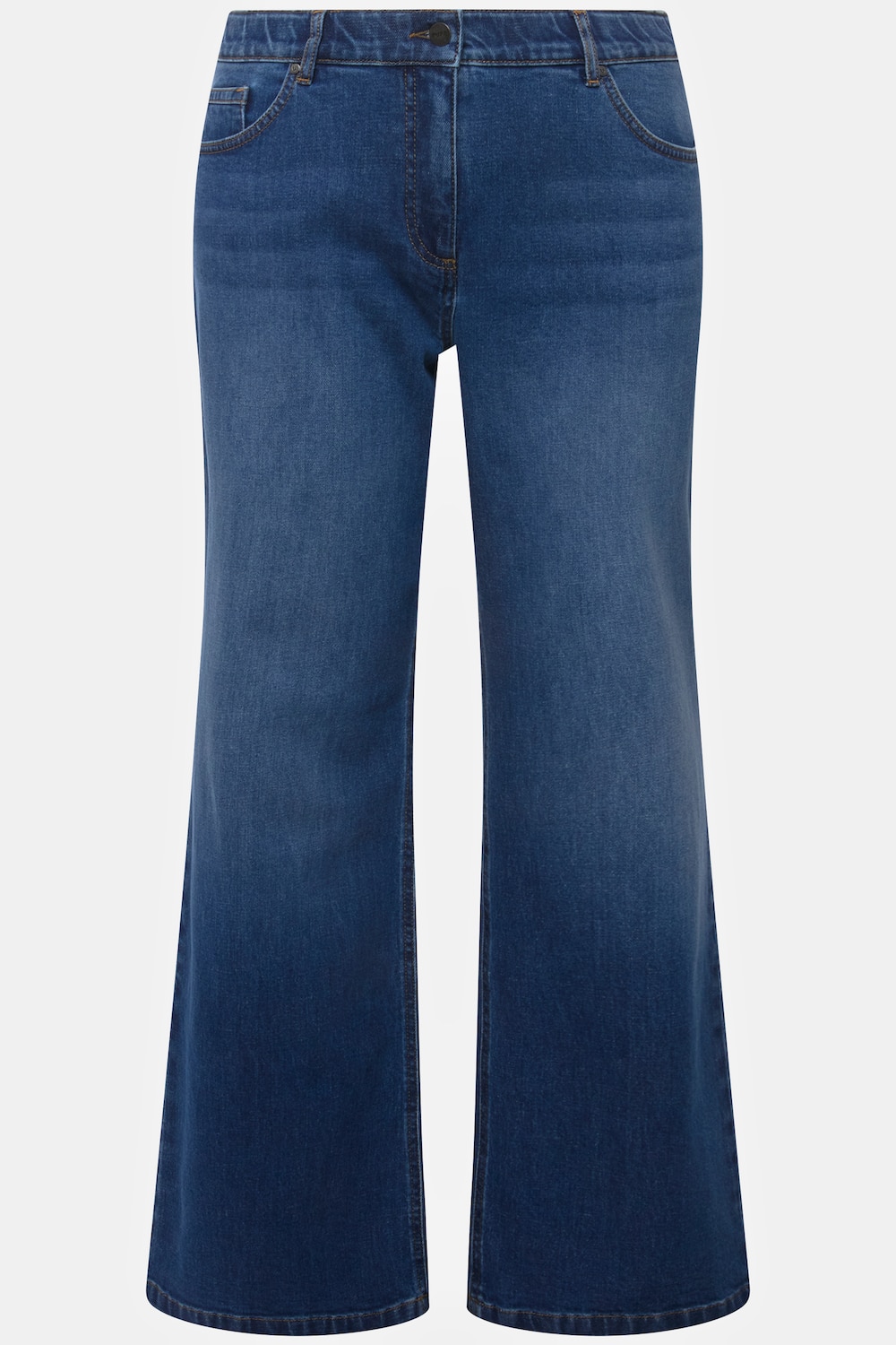 Stora storlekar Jeans Mary i Marlene-modell, Dam, blå, storlek: 48, Bomull, Ulla Popken
