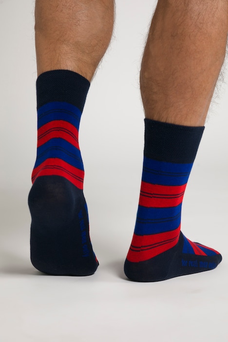 Gewond raken actie Open JP sokken, set van 2, gestreept, uni .# Het beste voor je voeten, man.  Comfortabele boorden:: extra wijd | alle Kousen | Sokken