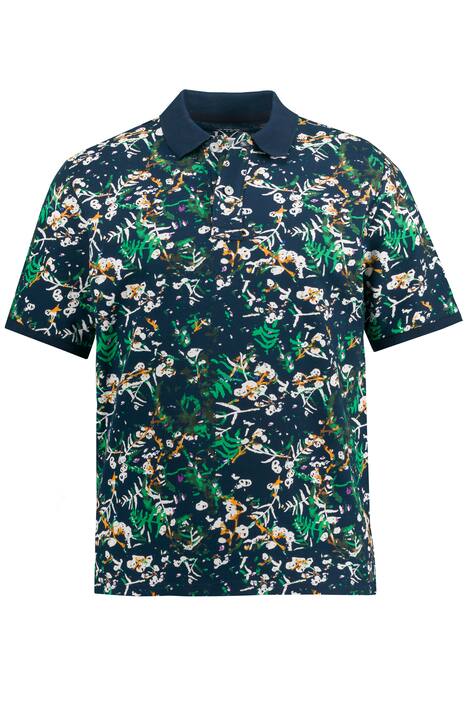 Polokošile, krátké rukávy, květovaný potisk