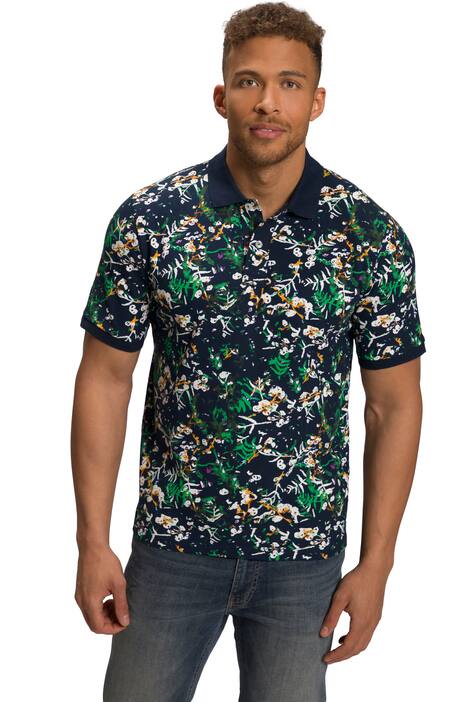 Polokošile, krátké rukávy, květovaný potisk