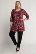 Matte Jersey Graphic Print Swing Tunic