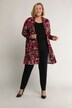 Matte Jersey Shawl Collar Open Front Jacket