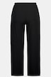 Broek, jersey, wijde pijpen, elastische tailleband