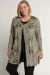 Matte Jersey One Button Print Jacket