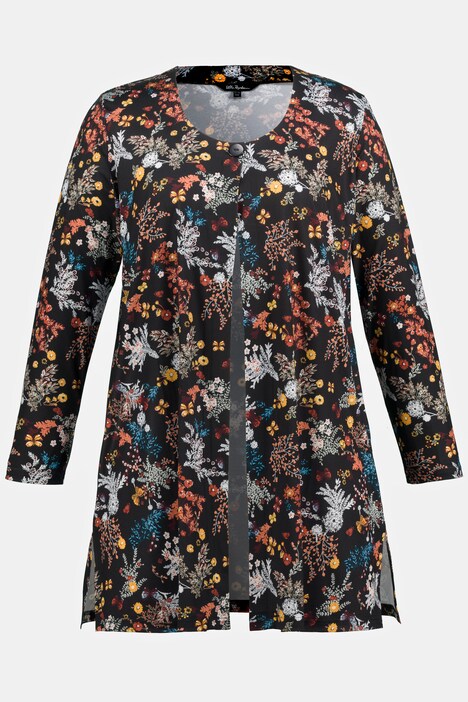 Matte Jersey One Button Print Jacket