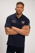 Koszulka polo, krótki rękaw, naszywki