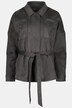 Suede-Jacke, Identity, Hemdkragen, Veloursleder-Optik