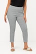 Pantalon 7/8 Sienna. Tissu bengaline hautement élastique. Imprimé à carreaux vichy.