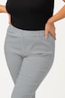 Pantalon 7/8 Sienna. Tissu bengaline hautement élastique. Imprimé à carreaux vichy.