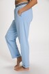 Stripe Elastic Stretch Cotton Lounge Pants