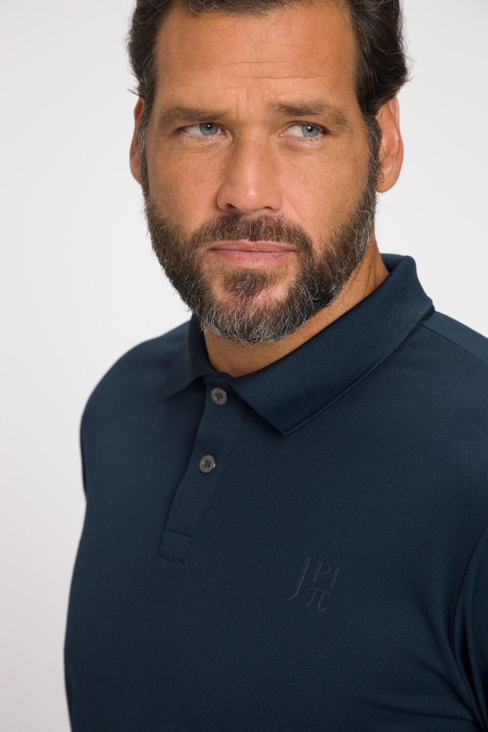 Stora storlekar Pikétröja för golfspelare, Her, blå, storlek: 7XL, Polyester, JAY-PI