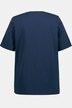 T-shirt, vis, classic, V-hals, korte mouwen