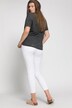 skinny jeans, 5-pocket, high waist, white denim