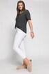 skinny jeans, 5-pocket, high waist, white denim