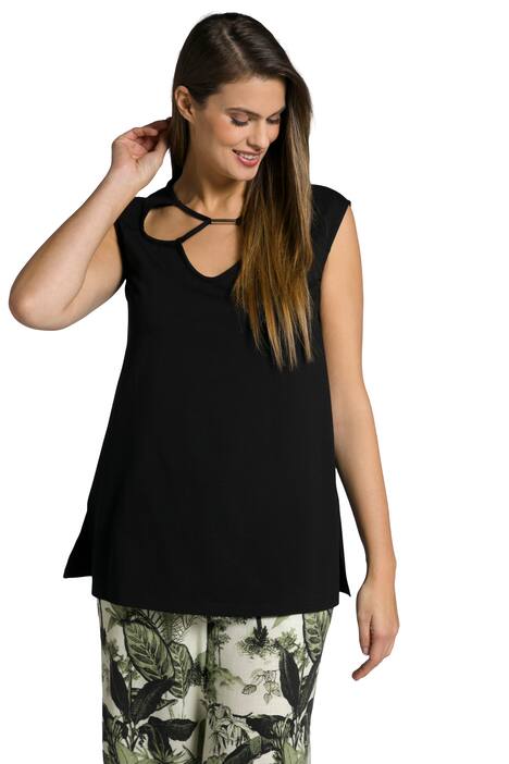 Tričko, ozdobné stuhy, Classic, krátké rukávy