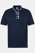 Poloshirt, Golf, Zipper, Halbarm, Kontrast Details, bis 7 XL