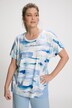 Cloud Print Layer Look Functional Quick Dry Knit Top