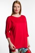 Boat Neck Ponte Stretch Knit Top