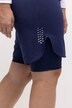 2-in-1-Funktionsshorts, Zipptasche, Reflektor, Karabiner