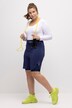 2-in-1-Funktionsshorts, Zipptasche, Reflektor, Karabiner