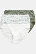 2 Pack of Maxi Briefs- Lace Waistband