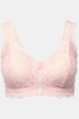 Bralette, kant, rits, geen beugel