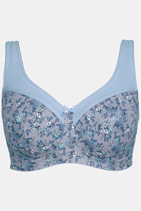 Floral Wirefree Kelly Fit Support Bra, Support