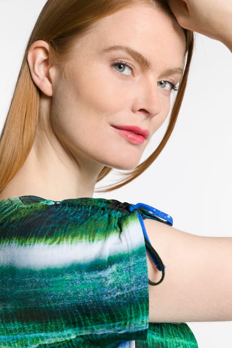 T-shirt Slinky z asymetrycznym rękawem