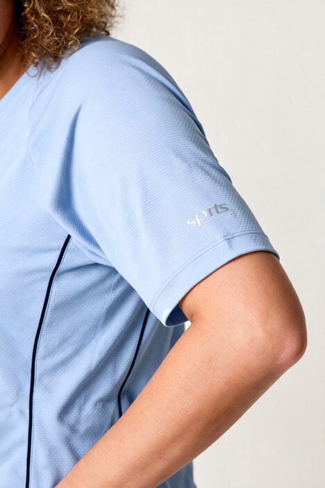 T-Shirt, V-Ausschnitt, Halbarm