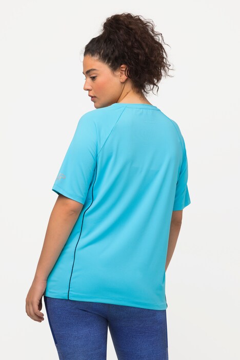 T-shirt UV Protection Femme Surf/kite - Manches Courtes, élastique, UPF 50+ - Séchage Rapide