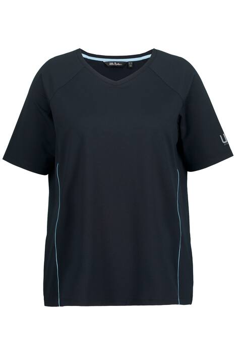 Tričko, UV ochrana 50+, výstřih do V, krátké rukávy