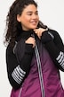 2 in 1 Functional Mixed Fabric Lightweight Fleece Lined Jacket