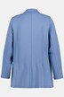 Longblazer, Reverskragen, A-Linie, Jersey