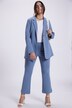Longblazer, Reverskragen, A-Linie, Jersey
