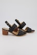Decorative Stitching Foot Straps Leather Sandals