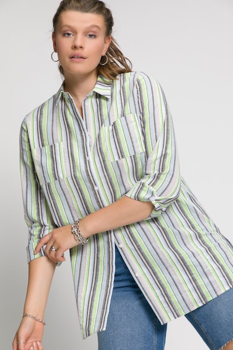 Stripe Print Blouse | all Blouses | Blouses