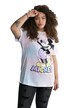 Tričko, oversize, Mickey Mouse, kulatý výstřih, krátké rukávy