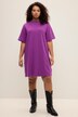 T-shirt oversized ultra-long à col rond et manches courtes