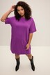 T-shirt oversized ultra-long à col rond et manches courtes