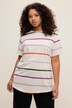Colorful Stripe Long Tee