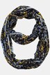 Colored Grass Print Infinity Scarf