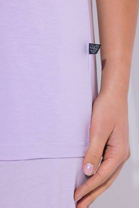 Pyjama, Lochstickerei, Halbarm, Modalmix