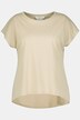 T-Shirt, Rundhals, überschnittene Schultern
