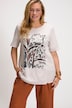 T-Shirt, Naturmotiv, A-Linie, Rundhals, Halbarm