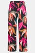 Palazzohose, exotischer Druck, weites Bein