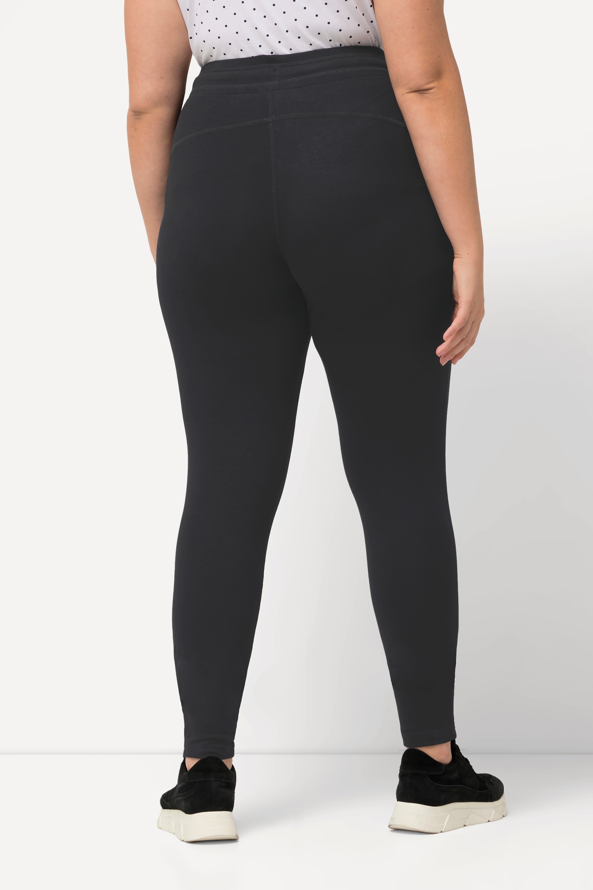 Ulla Popken Damen große Größen Bellieva Jersey Leggings Komfortbund